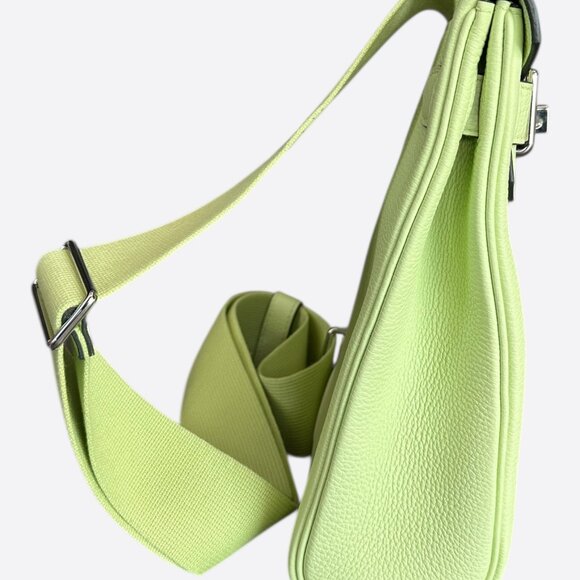 Hermes Vert Absinthe HAC A Dos PM Backpack - Picture 2 of 8